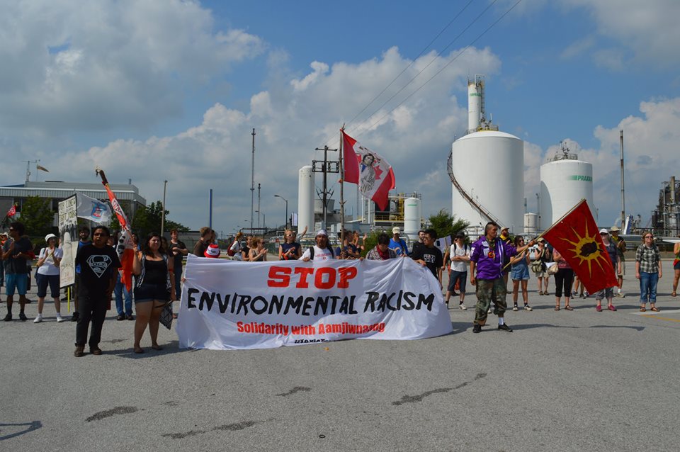 Canada First Nations protest